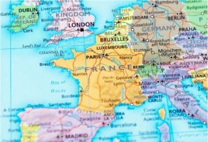 Carte départements français