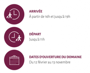 Infos pratiques domaine
