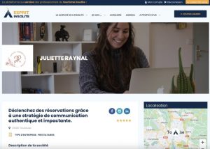 Juliette Raynal, social media manager