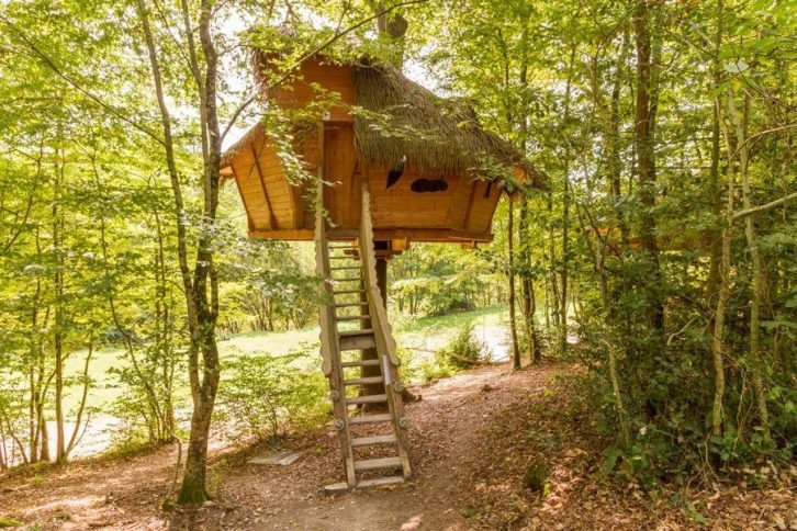 Cabane dans les arbres - Le Parc de Fierbois